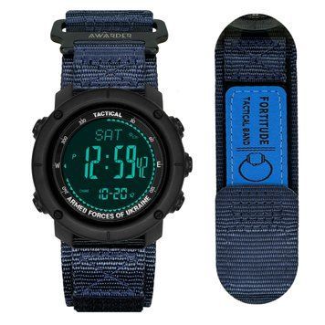 Мужские часы Awarder 036 Nylon Black-Blue ABR-1202-0100 фото