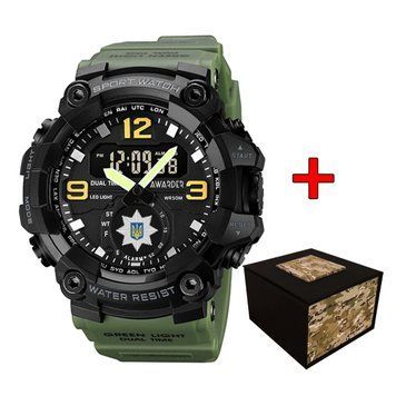 Часы Awarder 003 Полиция Army Green-Black ABR-1202-0151 фото