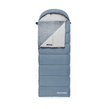 Спальний мішок з підігрівом Naturehike BE400 CNK2300SD021, лівий, сірий AM-6976507667272 фото