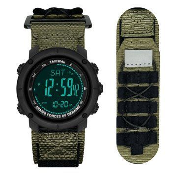 Мужские часы Awarder 036 Nylon Pro Black-Army Green ABR-1202-0102 фото