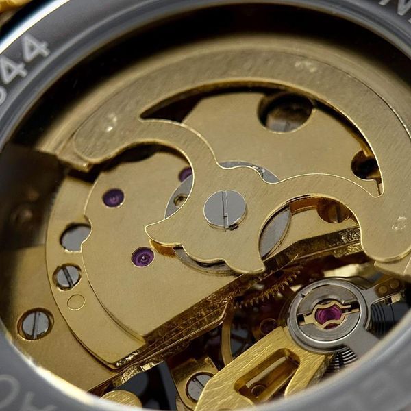 Мужские часыForsining 8289 Black-Gold ABR-1059-0331 фото
