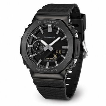 Мужские часы Casio G-SHOCK GM-2100LXB-1A спортивные с Bluetooth и шагомером ABR-1141-0646 фото