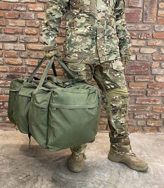 Большая тактическая сумка рюкзак баул BT1-90 олива BP-tactical фото