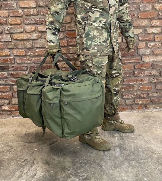 Большая тактическая сумка рюкзак баул BT1-90 олива BP-tactical фото