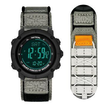 Мужские часы Awarder 036 Nylon Tactic Black-Grey ABR-1202-0106 фото
