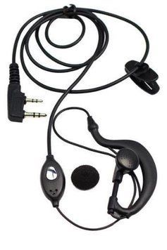 Навушники гарнітура для рації Kenwood Baofeng, Zastone,Wln, Linton, Wouxun та ін aer001 фото