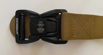 Пояс (IG-BT3427-TV) Ремінь для тактичних штанів IDOGEAR 1.5'' Magnetic Quick Release Tactical Belt S I1.5_MQRTB_B фото