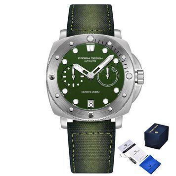 Годинник Pagani Design PD-1767 Silver-Green ABR-1138-0206 фото