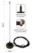 Антенна автомобильная магнитная универсальная VHF Car-antenna фото 1