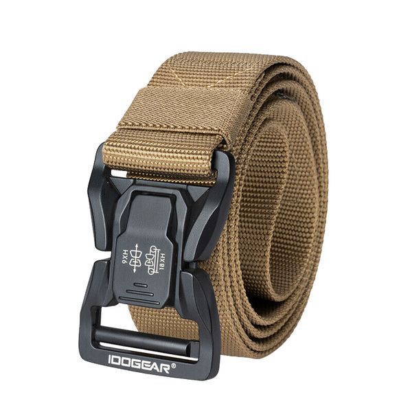 Пояс (IG-BT3427-TV) Ремінь для тактичних штанів IDOGEAR 1.5'' Magnetic Quick Release Tactical Belt S I1.5_MQRTB_B фото