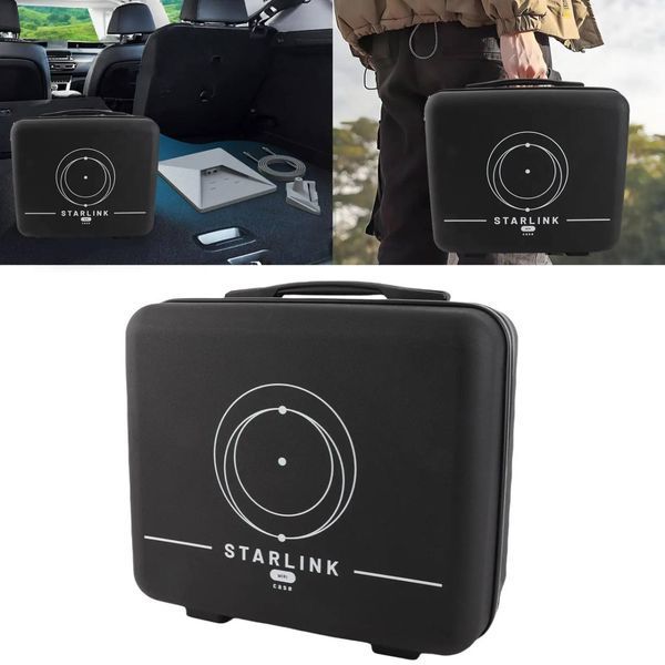 Портативный защитный кейс для Starlink Mini с водонепроницаемым покрытием case-starlink-mini-2003 фото