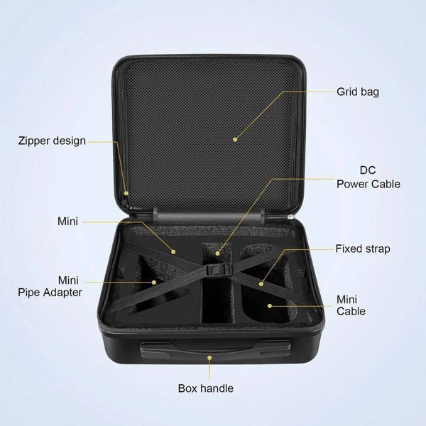 Портативный защитный кейс для Starlink Mini с водонепроницаемым покрытием case-starlink-mini-2003 фото