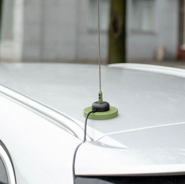 Антенна автомобильная магнитная универсальная VHF Car-antenna фото