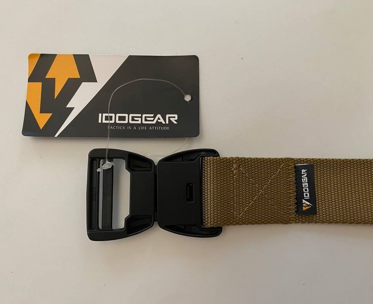 Пояс (IG-BT3427-TV) Ремінь для тактичних штанів IDOGEAR 1.5'' Magnetic Quick Release Tactical Belt S I1.5_MQRTB_B фото