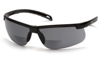 Очки Pyramex Ever-Lite Bifocal (2+2) Super Anti-Fog H2MAX, бифокальные серые с диоптриями UAB-PM-EV20-GR1M фото
