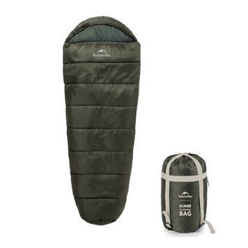 Спальник з капюшоном Naturehike CNK2300SD014 MJ600 Січ, зелений AM-6979850308526 фото