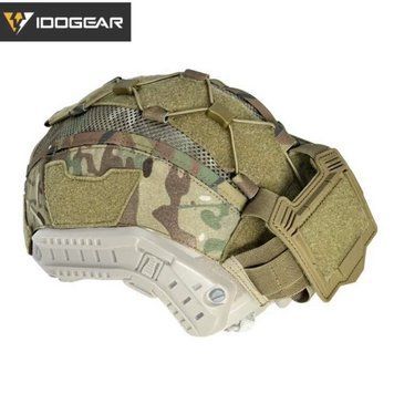 Кавер (чохол) (IG-HC3812-MC-L)тактичний для балістичного шолому IDOGEAR Мультикам, з кишенею для батареї розмір L idg-cover фото