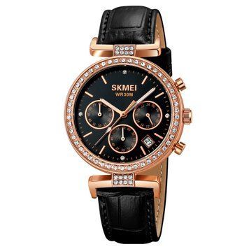 Годинник Skmei 2089RGBK Rose Gold-Black ABR-1080-2695 фото