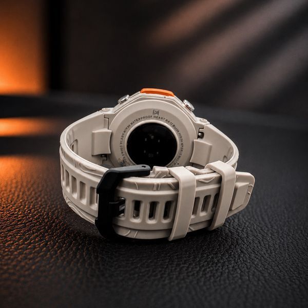 Розумний годинник Modfit Navigator Al Gray-Silver з GPS, компасом та вологозахистом 5 ATM ABR-1077-0356 фото