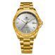 Чоловічий годинникForsining 8294 Gold-White Steel ABR-1059-0340 фото 1