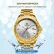 Чоловічий годинникForsining 8294 Gold-White Steel ABR-1059-0340 фото 2