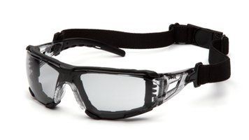 Очки защитные с уплотнителем Pyramex Fyxate (light gray) H2MAX Anti-Fog, светло-серые полутемные UAB-PM-FYX-LG1M фото
