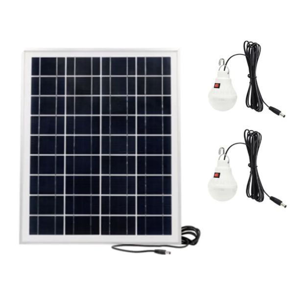 Вентилятор GDTIMES GD 8069LI-14, 14', Solar+ вбудований акумулятор, 2*USB лампочки GDTIMES_GD_8069LI_14 фото