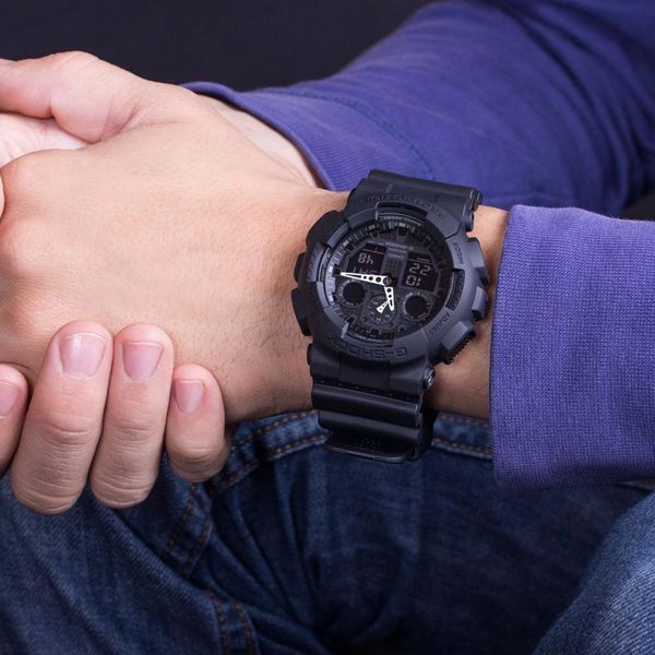 Мужские часы Casio G-SHOCK GA-100-1A1 ABR-1141-0501 фото