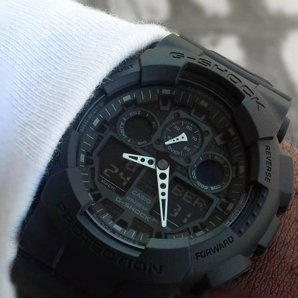 Мужские часы Casio G-SHOCK GA-100-1A1 ABR-1141-0501 фото