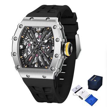 Годинник Pagani Design PD-1738 Silver-Black ABR-1138-0050 фото
