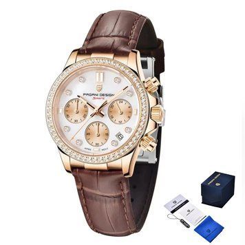 Годинник Pagani Design PD-1730 Gold-Brown ABR-1138-0051 фото