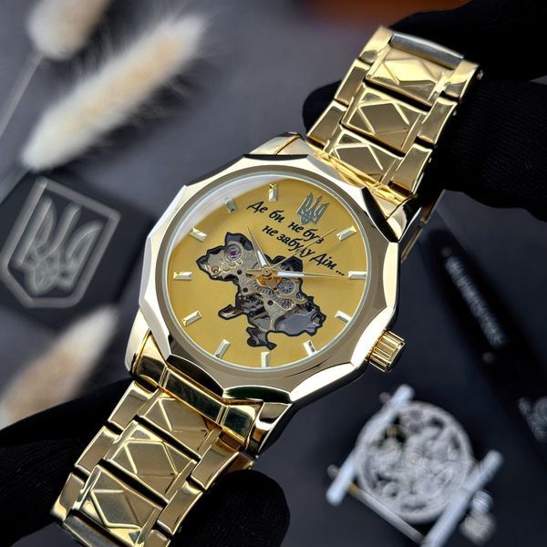 Часы наручные Awarder 024 Не забуду дом Gold-Gold ABR-1202-0159 фото