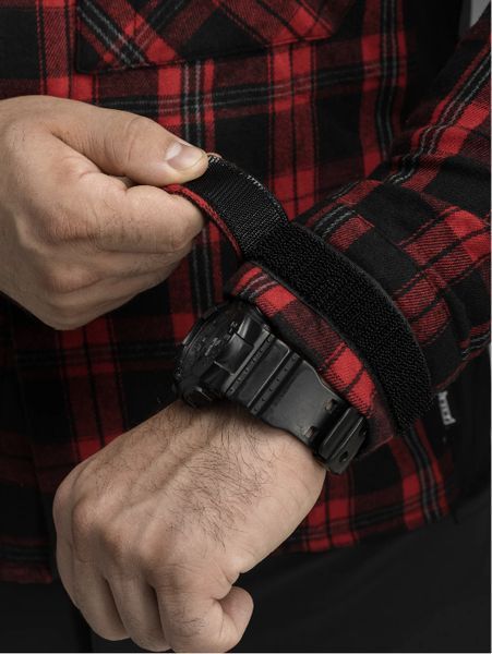 Рубашка фланелевая BEZET Defender черный/красный L bezet_ defender_black_red_l фото