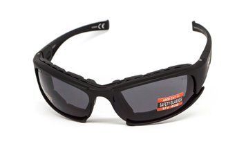 Защитные очки с уплотнителем Global Vision Assault (gray) Anti-Fog, серые UAB-GV-ASSA-GR1 фото
