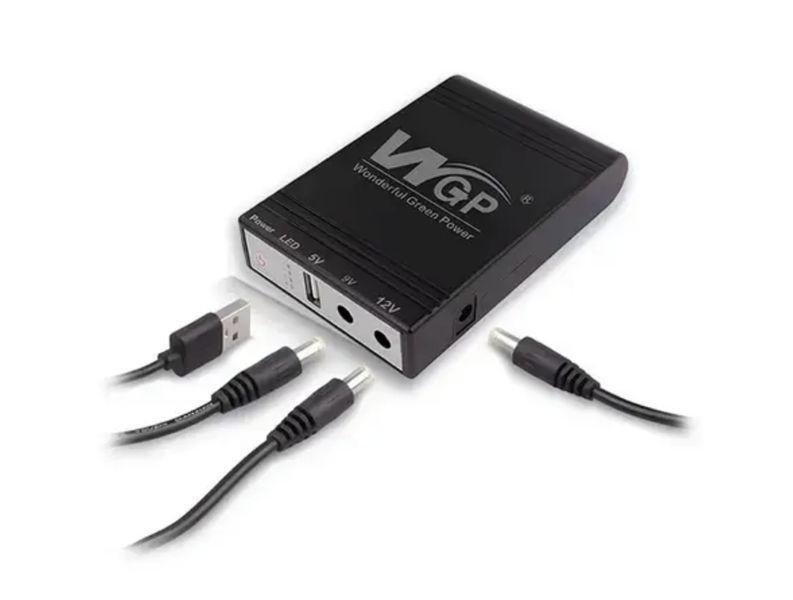 Джерело безперебійного живлення Mini UPS WGP power bank для роутера 10400mAh mini_ups_wgp фото