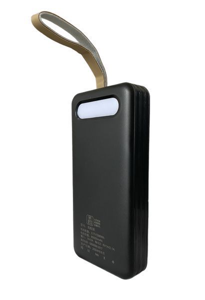 Павер Банк Power Bank iBattery із ліхтариком на 80000 mAh black PB-80000w фото