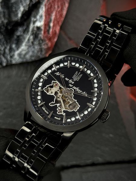 Часы наручные Awarder 043 Где бы ни был All Black Steel Automatic ABR-1202-0953 фото