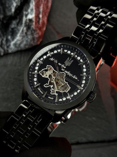Часы наручные Awarder 043 Где бы ни был All Black Steel Automatic ABR-1202-0953 фото