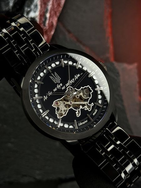 Часы наручные Awarder 043 Где бы ни был All Black Steel Automatic ABR-1202-0953 фото