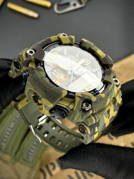 Часы наручные Awarder 002 Трезубец золото Army Green ABR-1202-0213 фото