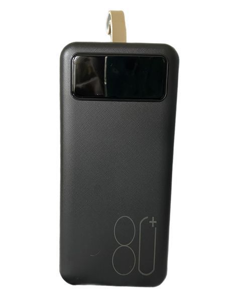 Павер Банк Power Bank iBattery із ліхтариком на 80000 mAh black PB-80000w фото