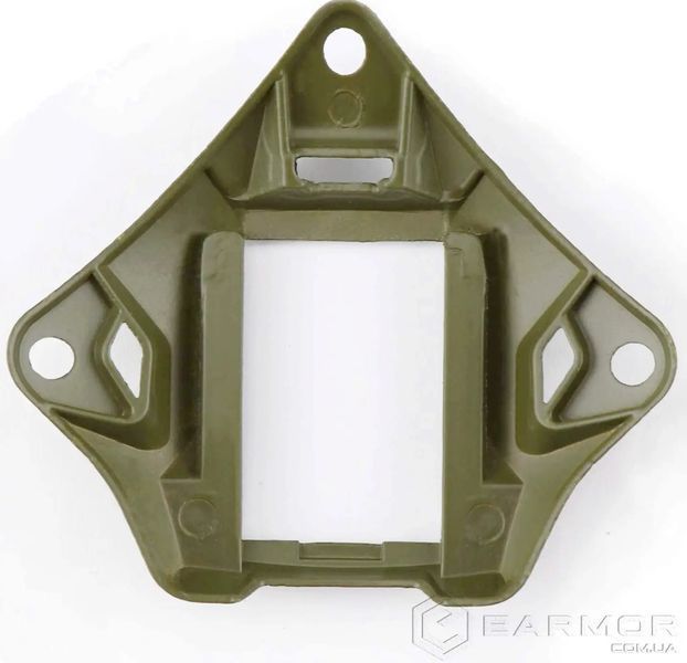 Кронштейн алюминиевый MountPoint (платформа) NVG Mount для тактического шлема, Хаки. MP фото