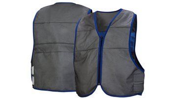 Охолоджувальна жилетка Pyramex CV100X2 (сіро-синя) розмір 2XL-5XL UAB-PM-COOL-VESTXXL фото