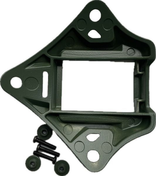 Кронштейн алюминиевый MountPoint (платформа) NVG Mount для тактического шлема, Зелений MP фото