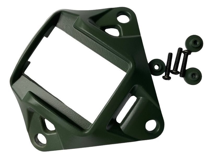 Кронштейн алюминиевый MountPoint (платформа) NVG Mount для тактического шлема, Зелений MP фото