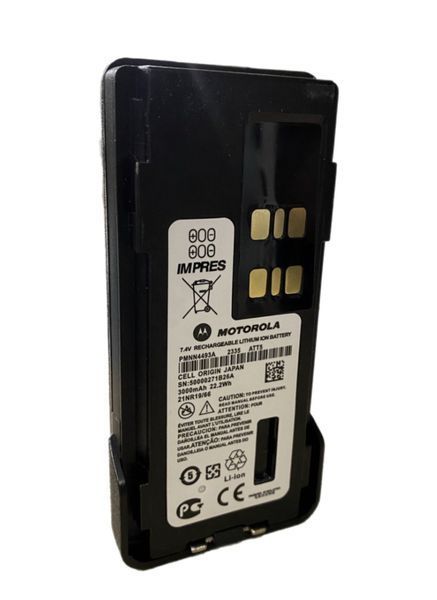 Аккумулятор 3000mAh Type-C Premium (батарея) для радиостанции Motorola PMNN4409BR, подходит к Motorola DP2400e/DP2600e/DP4400e/DP4600e/DP4800e А30т фото