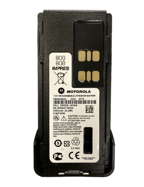 Аккумулятор 3000mAh Type-C Premium (батарея) для радиостанции Motorola PMNN4409BR, подходит к Motorola DP2400e/DP2600e/DP4400e/DP4600e/DP4800e А30т фото