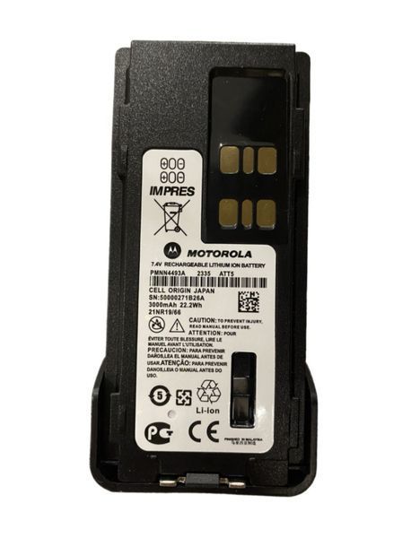 Аккумулятор 3000mAh Type-C Premium (батарея) для радиостанции Motorola PMNN4409BR, подходит к Motorola DP2400e/DP2600e/DP4400e/DP4600e/DP4800e А30т фото