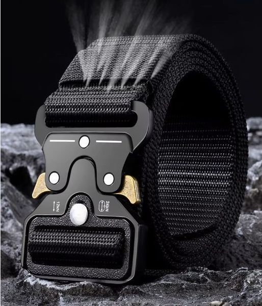 Тактичний ремінь із швидкознімною пряжкою 120 см gold-black belt-gblack фото
