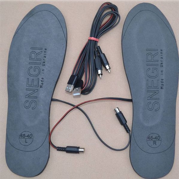 Стельки с подогревом (45-40р) + провода USB (2 выхода) ustilky-z-pidihrivom-45-40r-usb-2-vykhody фото